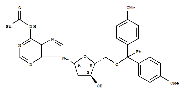 N6-苯甲?；?5''-O-(4,4''-二甲氧基三苯基)-2''-脫氧腺苷
