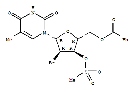 5-苯甲?；?3-乙烷磺酰基-2-溴胸苷