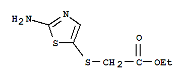 2-(2-氨基噻唑-5-硫基)乙酸乙酯