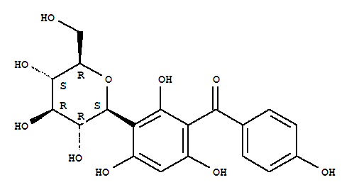 鳶尾酚酮3-C-beta-D-吡喃葡萄糖苷對照品(標準品) | 104669-02-5
