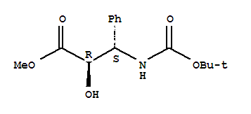 (2R,3S)-N-叔丁氧羰基-3-苯基異絲氨酸甲酯